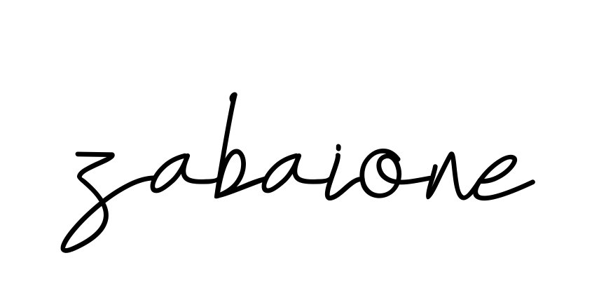 Zabaione signature