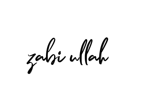 Handwritten Signature for Zabi-ullah - Style 141 Online
