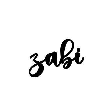 Handwritten Signature for Zabi - Style 136 Online