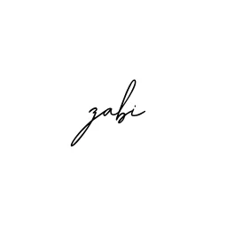 Handwritten Signature for Zabi - Style 139 Online