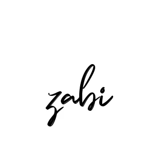 Handwritten Signature for Zabi - Style 141 Online