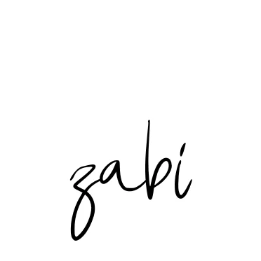 Handwritten Signature for Zabi - Style 146 Online
