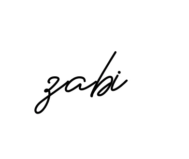 Handwritten Signature for Zabi - Style 150 Online
