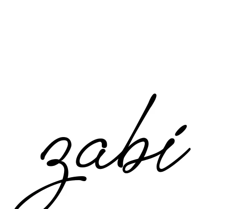 Handwritten Signature for Zabi - Style 151 Online