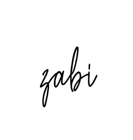 Handwritten Signature for Zabi - Style 154 Online
