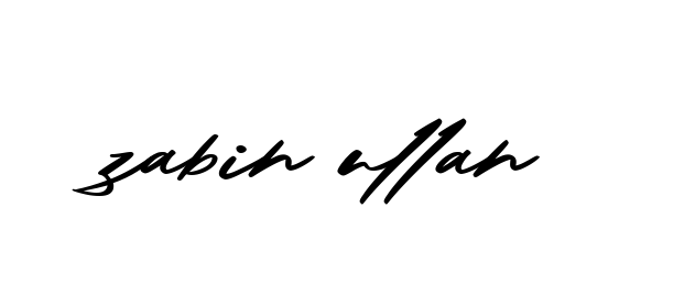 Zabih-ullah signature