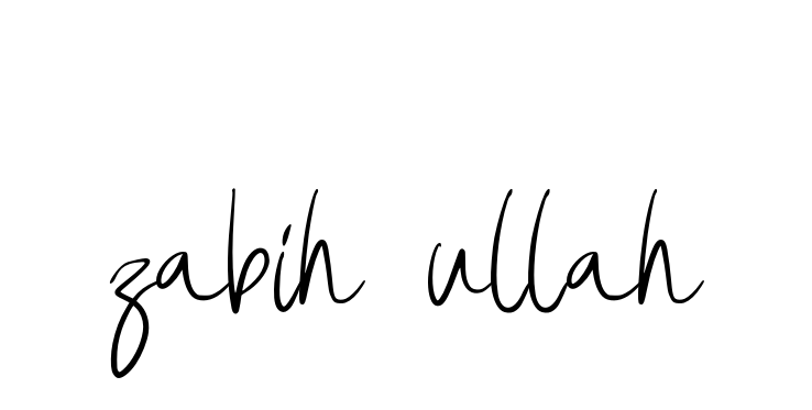 Zabih-ullah signature