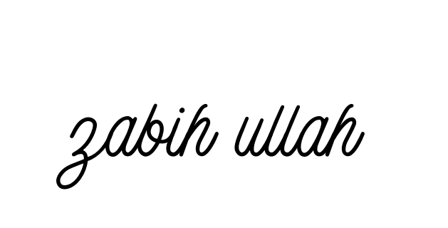 Zabih-ullah signature