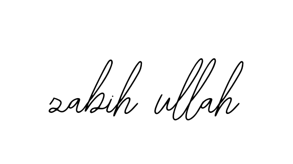 Zabih-ullah signature
