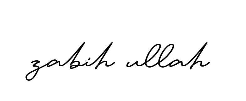 Zabih-ullah signature