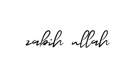 Zabih-ullah signature