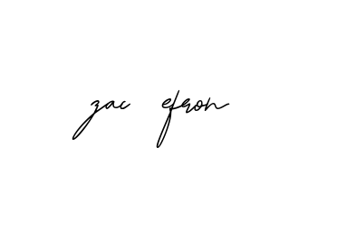 Handwritten Signature for Zac-efron - Style 139 Online