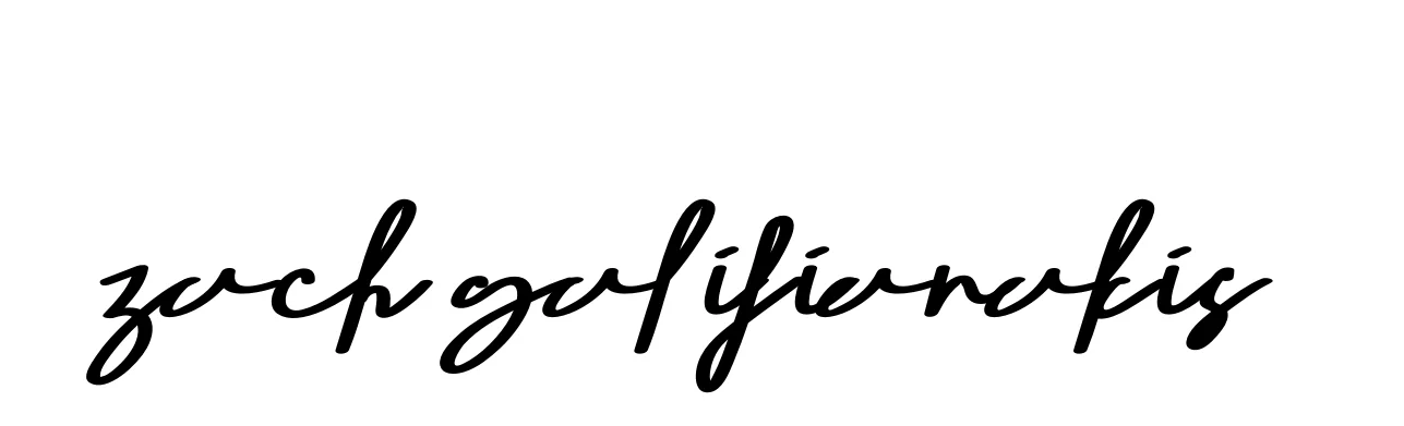 Handwritten Signature for Zach-galifianakis - Style 135 Online
