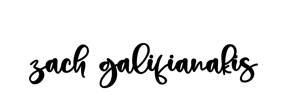 Handwritten Signature for Zach-galifianakis - Style 136 Online