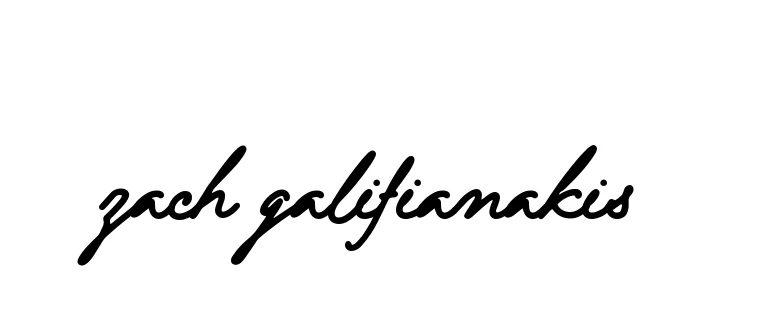 Handwritten Signature for Zach-galifianakis - Style 137 Online