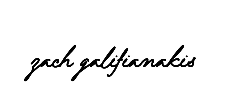 Handwritten Signature for Zach-galifianakis - Style 138 Online