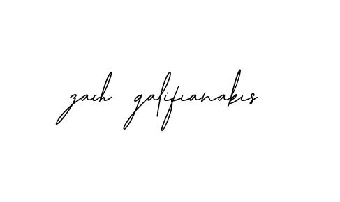 Handwritten Signature for Zach-galifianakis - Style 139 Online