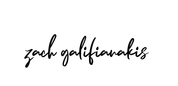 Handwritten Signature for Zach-galifianakis - Style 141 Online