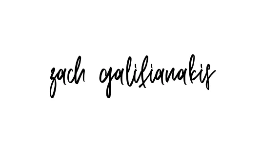 Handwritten Signature for Zach-galifianakis - Style 143 Online
