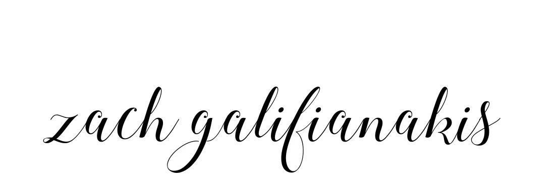 Handwritten Signature for Zach-galifianakis - Style 144 Online