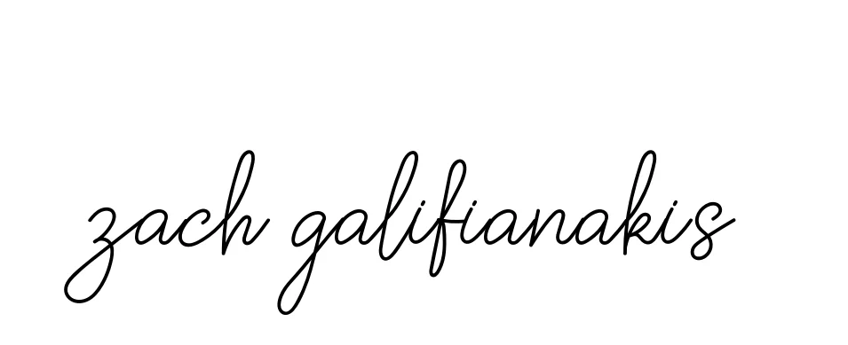 Handwritten Signature for Zach-galifianakis - Style 145 Online