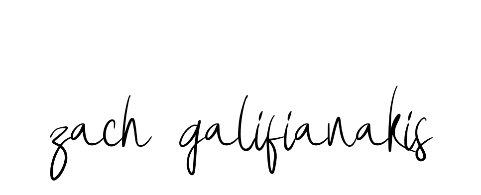 Handwritten Signature for Zach-galifianakis - Style 146 Online