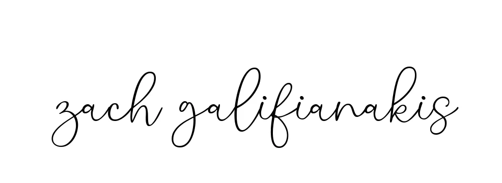 Handwritten Signature for Zach-galifianakis - Style 147 Online