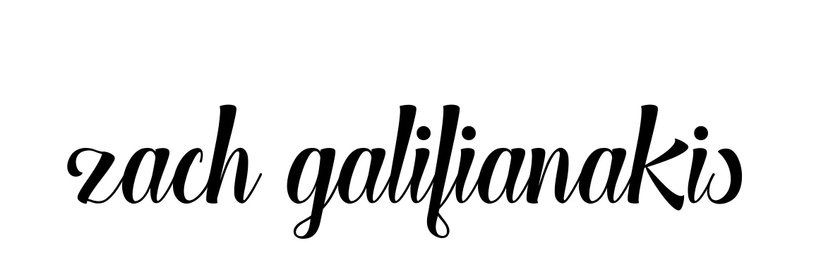 Handwritten Signature for Zach-galifianakis - Style 148 Online
