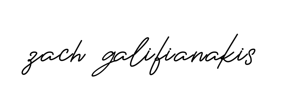 Handwritten Signature for Zach-galifianakis - Style 150 Online