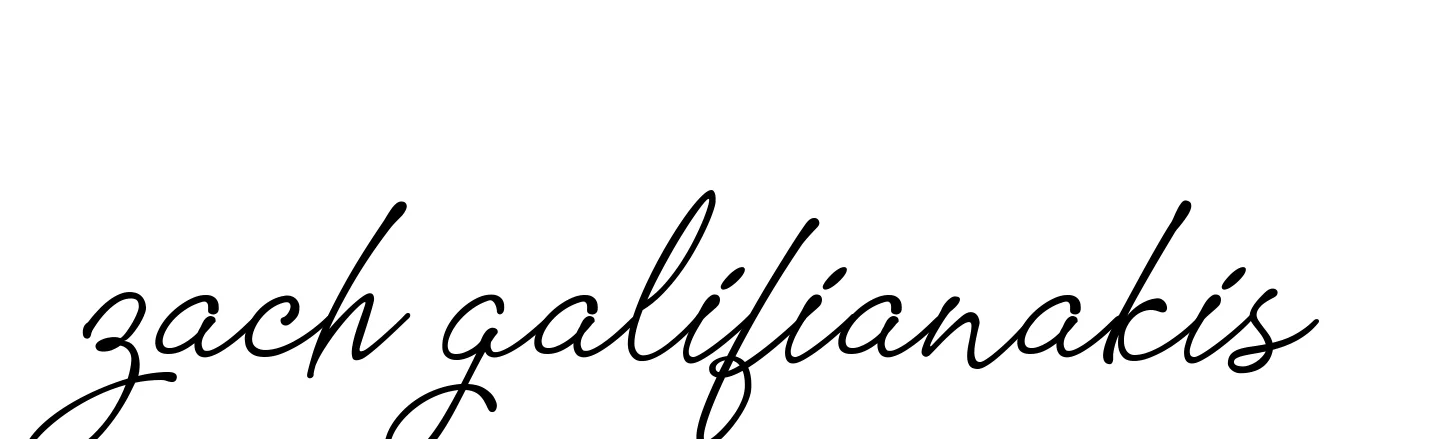 Handwritten Signature for Zach-galifianakis - Style 151 Online