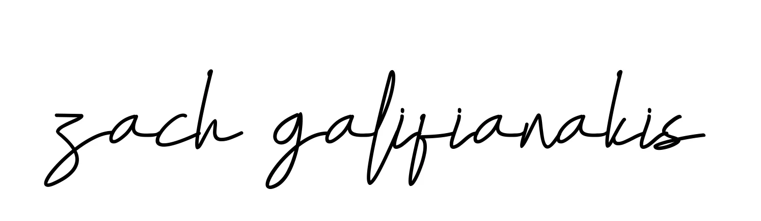 Handwritten Signature for Zach-galifianakis - Style 155 Online
