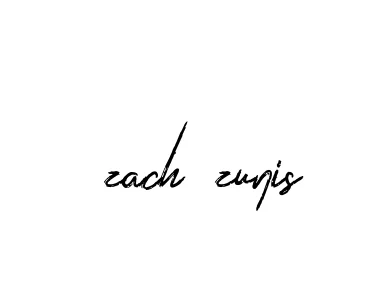 Handwritten Signature for Zach-zunis - Style 133 Online