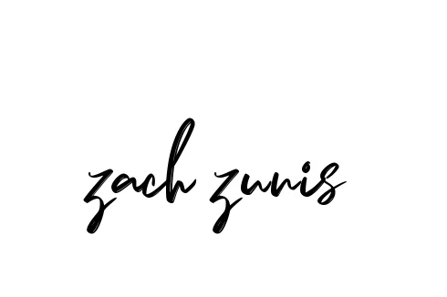 Handwritten Signature for Zach-zunis - Style 141 Online