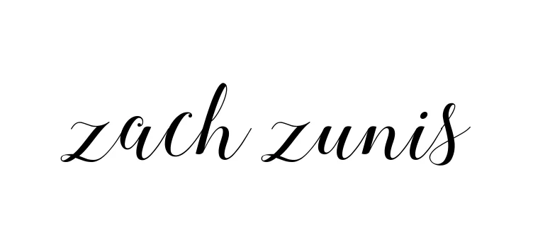 Handwritten Signature for Zach-zunis - Style 144 Online