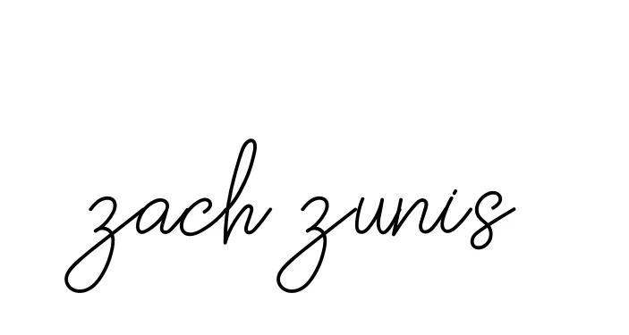 Handwritten Signature for Zach-zunis - Style 145 Online
