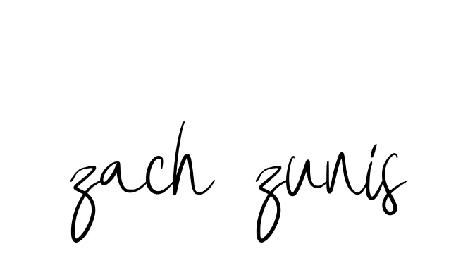 Handwritten Signature for Zach-zunis - Style 146 Online