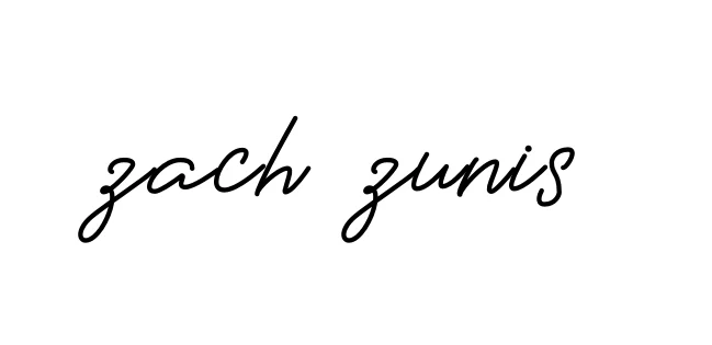 Handwritten Signature for Zach-zunis - Style 150 Online