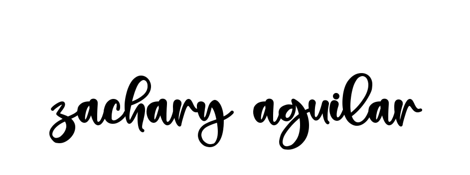 Handwritten Signature for Zachary-aguilar - Style 136 Online