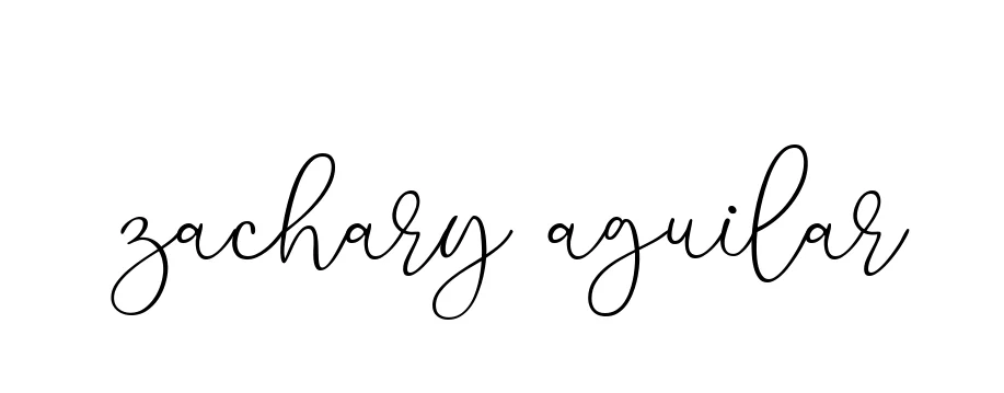 Handwritten Signature for Zachary-aguilar - Style 147 Online