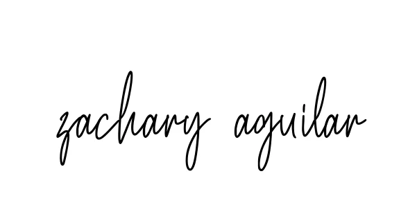 Handwritten Signature for Zachary-aguilar - Style 154 Online