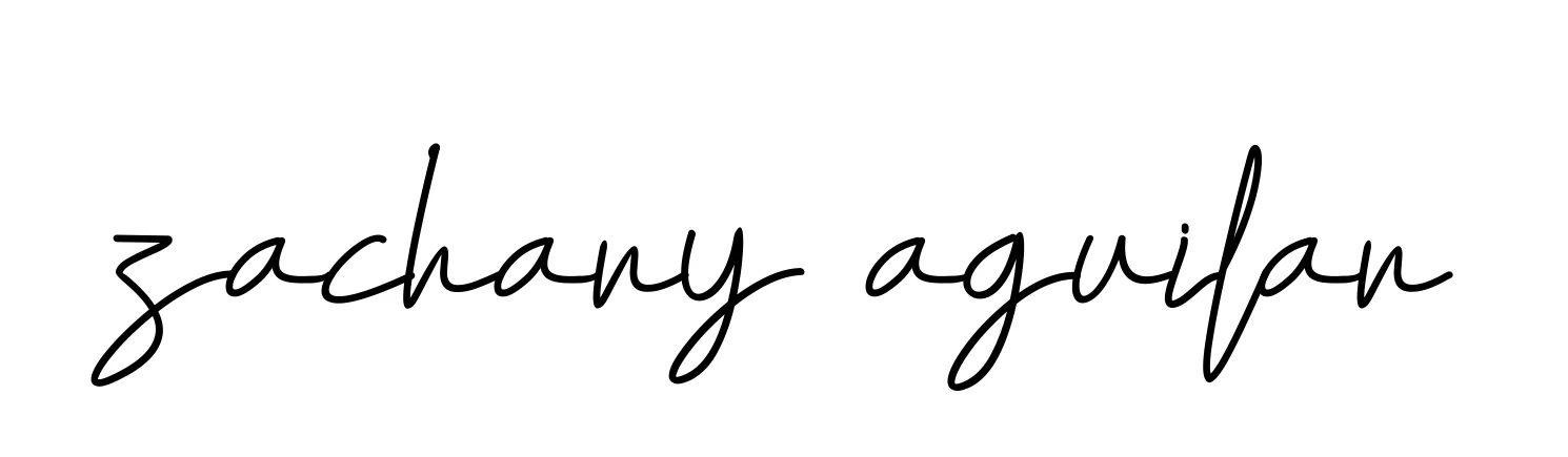 Handwritten Signature for Zachary-aguilar - Style 155 Online