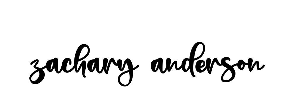 Handwritten Signature for Zachary-anderson - Style 136 Online
