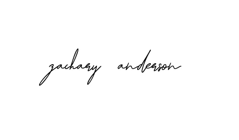Handwritten Signature for Zachary-anderson - Style 139 Online