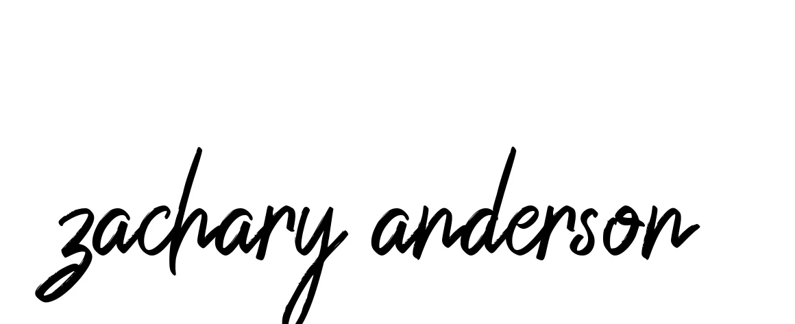 Handwritten Signature for Zachary-anderson - Style 149 Online