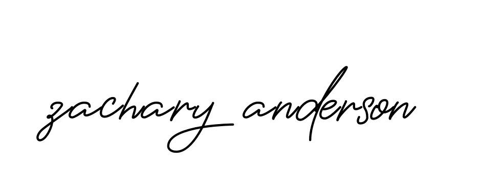 Handwritten Signature for Zachary-anderson - Style 150 Online