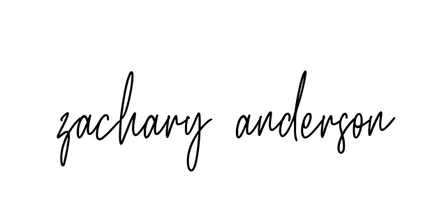 Handwritten Signature for Zachary-anderson - Style 154 Online