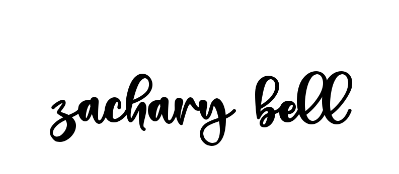 Handwritten Signature for Zachary-bell - Style 136 Online