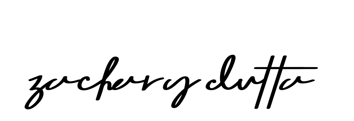 Handwritten Signature for Zachary-dutta - Style 135 Online
