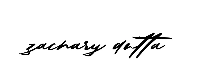 Handwritten Signature for Zachary-dutta - Style 140 Online