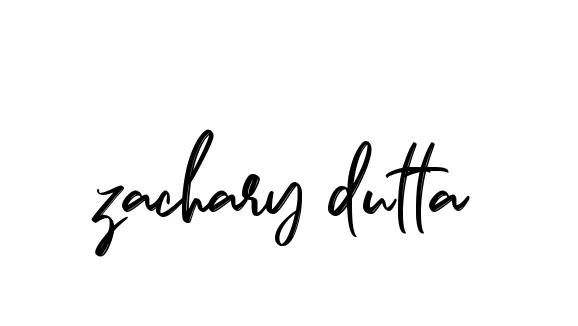 Handwritten Signature for Zachary-dutta - Style 141 Online